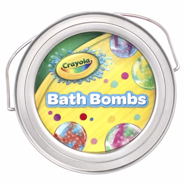 Crayola Bath Bombs Ages 3+ Grape Lemon Cotton Candy Bubblegum 8 Count 11.29 oz (320 g) - Image 3