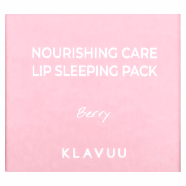 KLAVUU, Nourishing Care, Overnight Lip Mask, Berry, 20g (0.70 oz) - Image 3