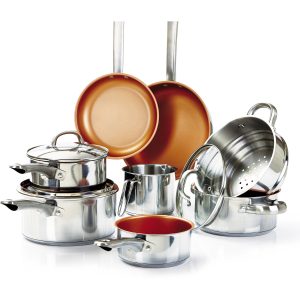 Stainless Steel 8 Piece Cookware Set